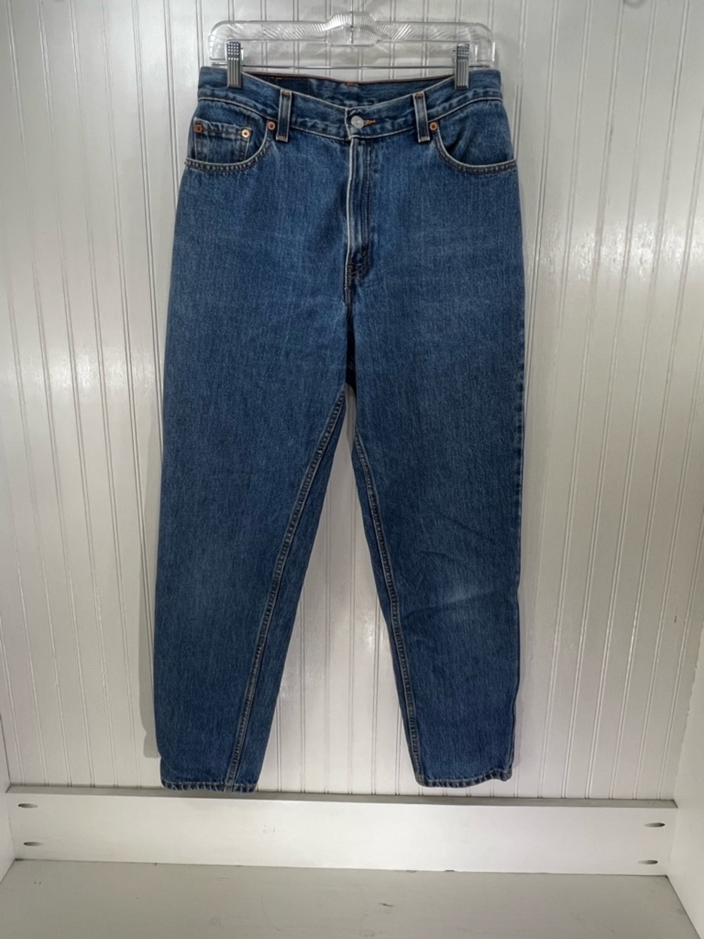 Vintage 1999 Levi’s 550 Mom Jeans High Rise Tapered 100% Cotton Y2K Size 10